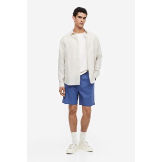 H&amp;M  Man Regular Fit Linen-blend shorts 1137701_2