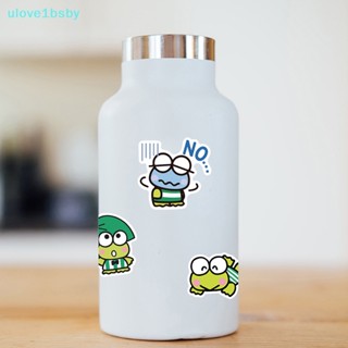 Ulove1bsby สติกเกอร์ ลายอนิเมะ Kero Keroppi น่ารัก สําหรับตกแต่งสมุดไดอารี่ โทรศัพท์มือถือ แล็ปท็อป 50 ชิ้น