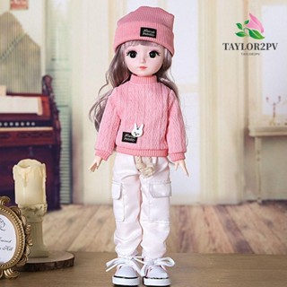 Taylor2pv เสื้อกันหนาวลําลอง ผ้าถัก ขนาดเล็ก สําหรับตุ๊กตา 1/6 Bjd