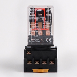 ถูกมาก pnc MODEL:MK2P-I RELAY 8 PIN รีเลย์8ขากลม กระแส:10A คอนแทก: 2NO 2NC VOLTS:AC220V,AC110V,AC24V,DC24V,DC12V ทักเชท