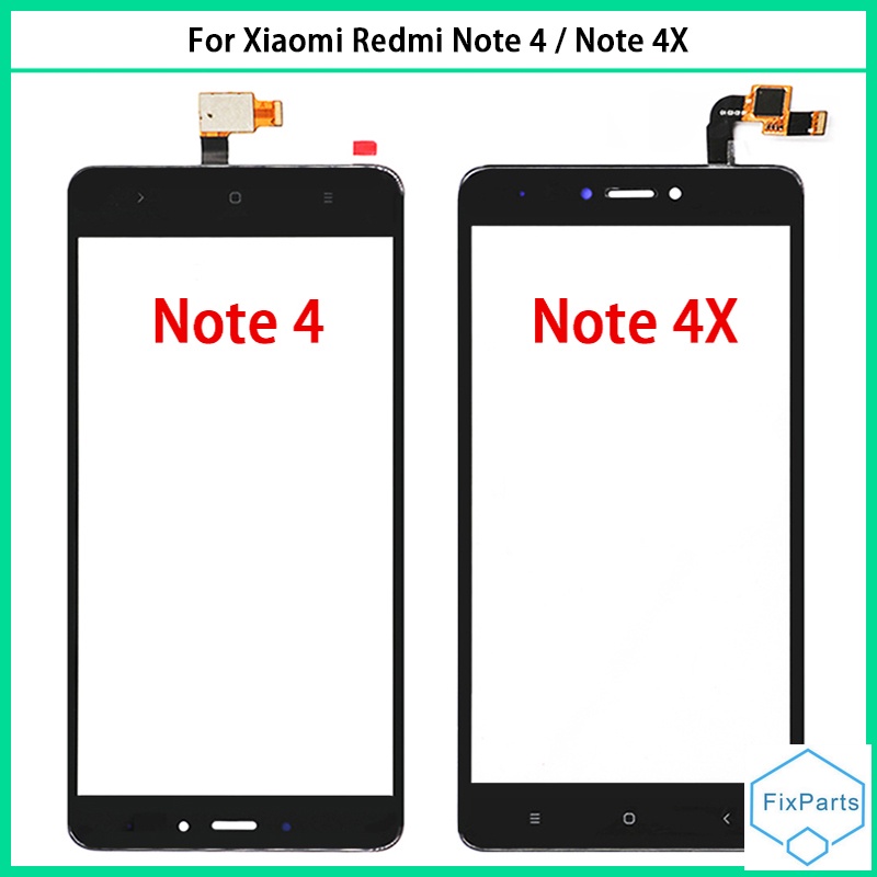 ใหม่ แผงหน้าจอสัมผัสดิจิทัล LCD แบบเปลี่ยน สําหรับ Xiaomi Redmi Note 4 Note 4X Note4