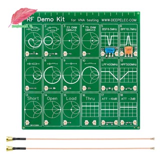 Nanovna-f เครื่องวิเคราะห์เสาอากาศเครือข่ายเวกเตอร์ 10KHz-1.5GHz HF VHF UHF วัดพารามิเตอร์ S