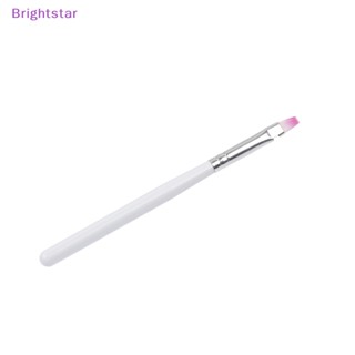 Brightstar 1 ชิ้น แปรงเพ้นท์เล็บ สร้างยูวีเจล วาดภาพ แปรงปากกา DIY เครื่องมือทําเล็บใหม่