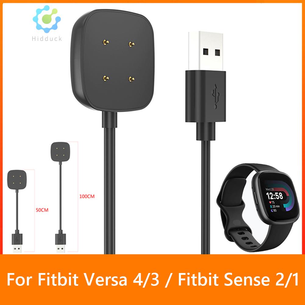 สายชาร์จ USB แบบเปลี่ยน สําหรับสมาร์ทวอทช์ Fitbit Versa 4 3 Fitbit Sense 2 & Versa 3 4 [Hidduck.th]