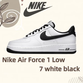 สินค้าลิขสิทธิ์แท้ Nike Air Force 1 Low 7 white black รองเท้ากีฬา รองเท้าลำลอง