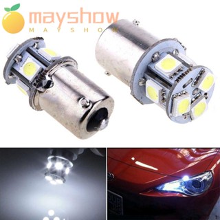 Mayshow ไฟท้ายรถยนต์ สีขาวสว่าง 12V BA15S R5W 1156 2 ชิ้น