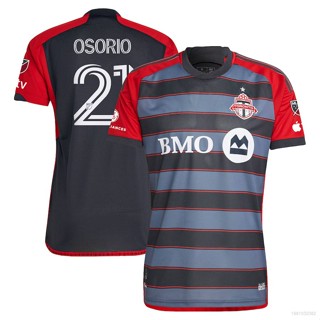Ani 2023 เสื้อยืดแขนสั้น พิมพ์ลาย Jonathan Osorio Toronto FC พลัสไซซ์