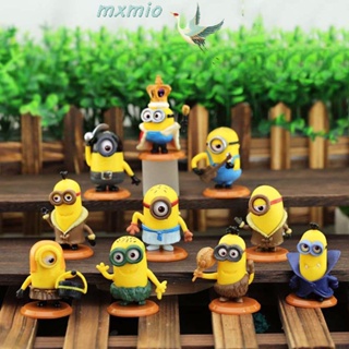 Mxmio ฟิกเกอร์ PVC รูปการ์ตูนมินเนี่ยน Despicable Me สําหรับตกแต่งบ้าน