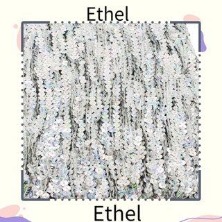 Ethel1 ชุดเดรสลูกไม้ ประดับเลื่อม สีเมทัลลิก สําหรับตกแต่งเสื้อผ้า