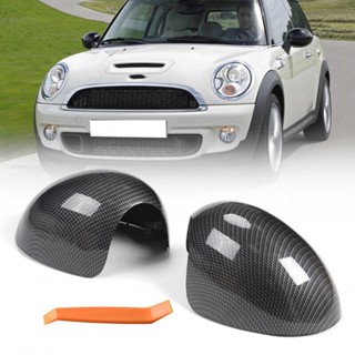 [SIP-ISHOWMAL-TH]Side Mirror Cover 51162754913 51162754914 Black Car Accessories Durable-New In 8-