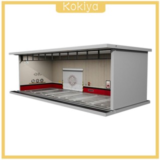 [Kokiya] เคสโมเดลรถยนต์ สเกล 1/64 พร้อมไฟ สําหรับจอดรถ ของขวัญ