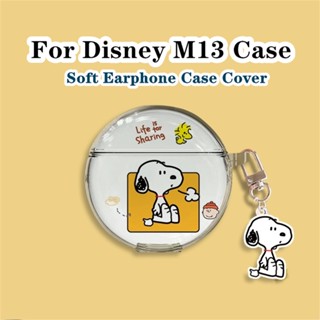 【ลดราคา】เคสหูฟัง แบบนิ่ม แบบใส ลายการ์ตูนดิสนีย์น่ารัก สําหรับ Disney M13 M13