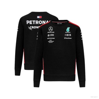 Qy 2023 Mercedes AMG F1 เสื้อยืดแขนยาว พลัสไซซ์ สําหรับผู้ชาย และผู้หญิง