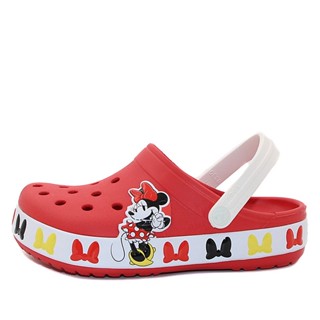 [GRANDGLORIOUS] Crocs Kids Fun Lab Disney Mickey Mouse Blue Band Clog ORI STORE ของแท้