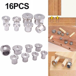 ⚡NEW 8⚡Dowel Centers Crafts Clamp Tool Parts 16Pcs Pins 6/8/10/12mm Marker Hole