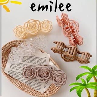 Emilee กิ๊บติดผมเรซิ่น เนื้อแมตต์ รูปอุ้งเท้าหมี สําหรับจัดแต่งทรงผม