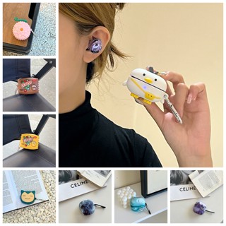 เคสหูฟัง ลายการ์ตูนอนิเมะน่ารัก พร้อมหัวเข็มขัด สําหรับ Samsung Galaxy Buds 2 Buds Pro Buds Live Ins