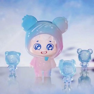 Kibbi Mouse Uncle Balaclava 2 Generation กล่องสุ่ม แบบใส แฮนด์เมด สําหรับตกแต่งโต๊ะ ของขวัญวันเกิด