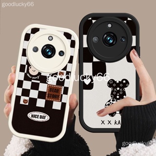 เคสโทรศัพท์มือถือ หนังแกะนิ่ม บางพิเศษ กันกระแทก สร้างสรรค์ สําหรับ Realme 11 Pro+ realme11pro+