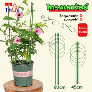 LerThai โครงเถาวัลย์ เสามะเขือเทศ โครงปลูก อุปกรณ์สำหรับพืชไม้เลื้อย 45cm 60cm plant trellis