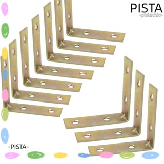 Pista ตัวยึดมุมเหล็ก ชุบสังกะสี 90 องศา 2 in 4 10 ชิ้น