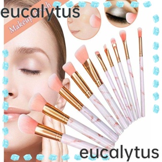 Eucalytus1 แปรงแต่งหน้า แปรงรองพื้น แปรงปัดแก้ม แปรงอายแชโดว์ แปรงคอนทัวร์ แปรงเครื่องสําอาง ความงาม สําหรับผู้หญิง