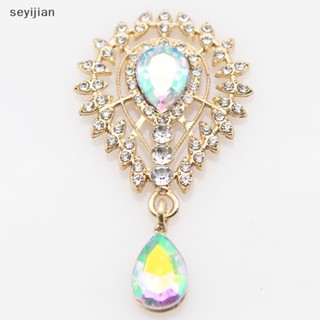 【Syj】ใหม่ เข็มกลัด ลายดอกไม้ 34 * 62 มม. อบอุ่น อุปกรณ์เสริม สําหรับตกแต่งเสื้อผ้า TH