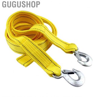 Gugushop Tow Strap  Easy Operation Nylon Rope 13ft Length 5 Ton Load Tear Resistant for Trucks Off Road Vehicles