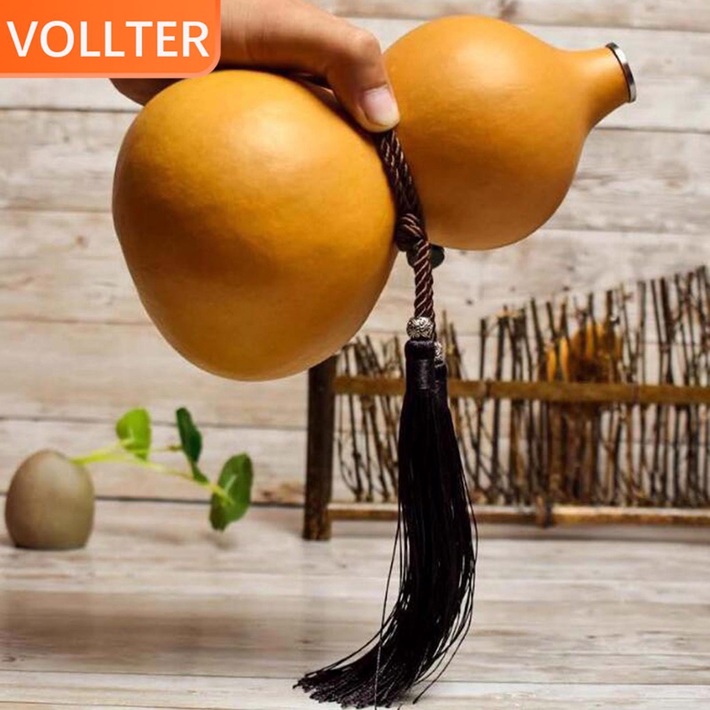 ขวดน้ําเต้า 1/2/3 เหยือก พร้อมเชือกพู่ ความจุขนาดใหญ่ สําหรับกลางแจ้ง - รูปที่ 2