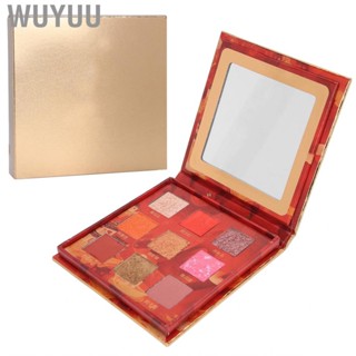 Wuyuu Makeup 9 Colors Eyeshadow Pearlescent  Long-Lasting Cosmetic For