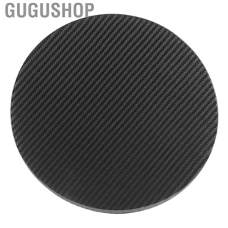 Gugushop Carbon Fiber Oil Fuel Tank Cap Trim Decoration Fits for Nissan 370Z Z34 2009-2020 Cover Decor Car Styling