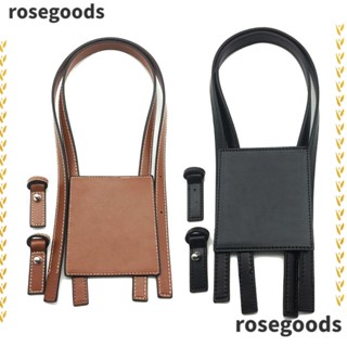 Rosegoods1 สายสะพายไหล่ หนัง PU แฮนด์เมด ทนทาน DIY อุปกรณ์เสริม สําหรับกระเป๋า 3 ชิ้น ต่อชุด