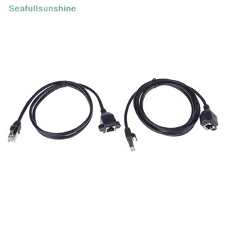 Seaf&gt; สายเคเบิลเครือข่าย LAN RJ45 ตัวผู้ เป็นตัวเมีย 0.5 1 1.5 2 ม.