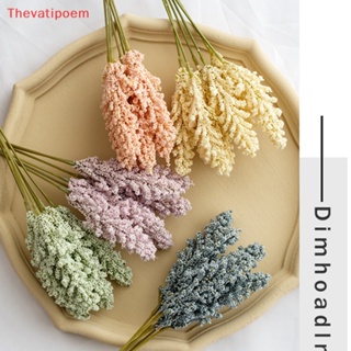 [Thevatipoem] ช่อดอกไม้ประดิษฐ์ ดอกลาเวนเดอร์ Diy สําหรับตกแต่งผนัง 6 ชิ้น ต่อชุด