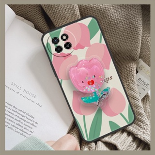 Dirt-resistant Anti-knock Phone Case For Itel S23/S665L Kickstand Cartoon Durable Fashion Design Waterproof drift sand