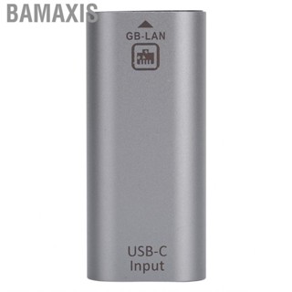 Bamaxis Gigabit RJ45 Port Adapter High Speed Multi Purpose Type C Drive Free