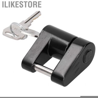 Ilikestore Trailer Hitch Lock Zinc Alloy Coupler Locks 1/4in Diameter -Theft Towing For Tow RV Truck Car