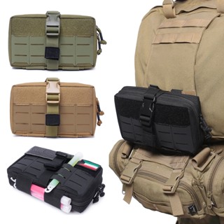 Luc 1000D Molle กระเป๋าปฐมพยาบาล กระเป๋าทางการแพทย์ EDC กระเป๋าคาดเอว ตั้งแคมป์ ชุดเอาตัวรอดฉุกเฉิน กลางแจ้ง