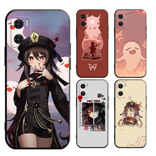 OPPO RENO 8T 4G 5G RENO 7 7Z RENO 6Z 6PRO เคสโทรศัพท์มือถือแบบนิ่ม ลาย Genshin Impact hu tao สําหรับ
