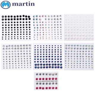 Martin สติกเกอร์เพชรคริสตัล ไข่มุก 3D แฟชั่น สําหรับติดตกแต่งเล็บ