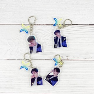 X1 combination produce×101 X ONE same transparent keychain Clearance sale