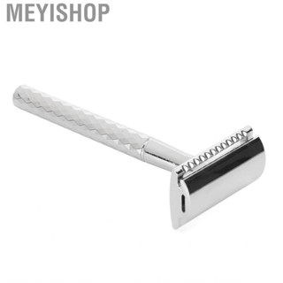 Meyishop Manual Beard Trimming Tool Double Edge Trimmer Prevent Slip Safety for Salon Men