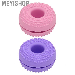 Meyishop Cosmetic Brush Cleaning Pad  Reusable Bowl Shape for Travel