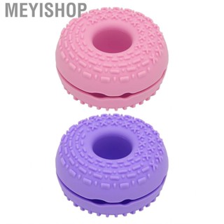 Meyishop Cosmetic Brush Cleaning Pad  Reusable Bowl Shape for Travel