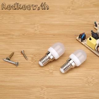 Redkeev™ หลอดไฟ LED E14 Mini Save Energy AC220-240V 2W สําหรับติดตู้เย็น