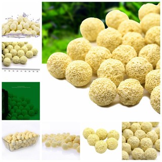 10Pcs Aquarium Porous Media Ceramic Filter Biological Ball Fish Tank Supplies Clearance sale