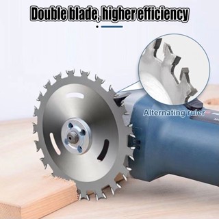 4 Inch 40 Teeth Two-Way Tooth Woodworking Saw Blade Double Side Alloy Circular Saw Blade Wood Cutting Disc Wheel