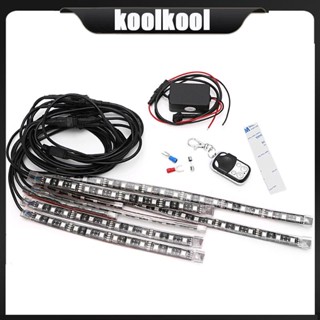 Kool เทปไฟ LED 5050 SMD กันน้ํา ยืดหยุ่น สําหรับรถยนต์ รถจักรยานยนต์