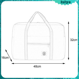 [Lslye] กระเป๋าเดินทาง ผ้าออกซ์ฟอร์ด กันน้ํา พับได้ น้ําหนักเบา ประหยัดพื้นที่ สําหรับยิม กีฬา