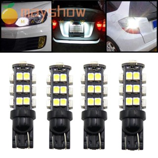 Mayshow หลอดไฟ LED 12V COB สําหรับติดป้ายทะเบียนรถยนต์ 4 ชิ้น